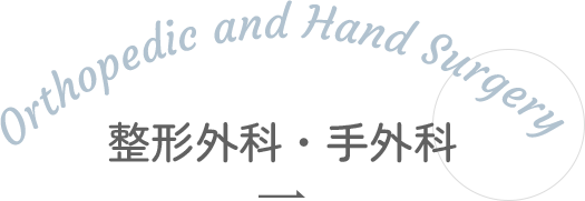 Orthopedic and Hand Surgery 整形外科・手外科