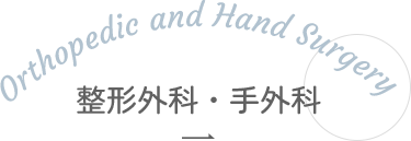 Orthopedic and Hand Surgery 整形外科・手外科